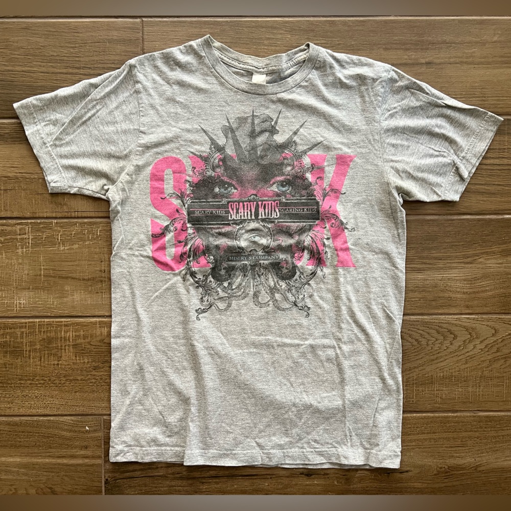 SCARY KIDS SCARING KIDS / SKSK (band merch) Vintage Shirt